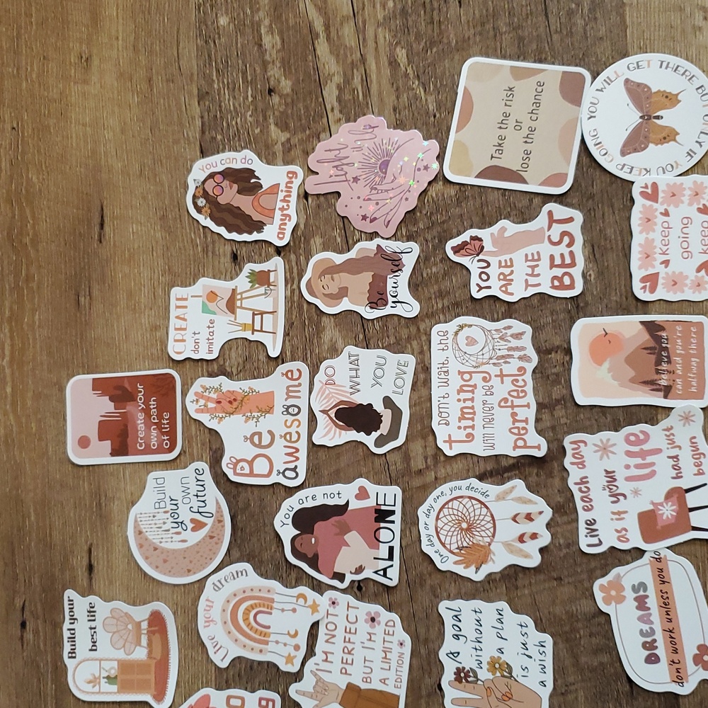 5/$15 Inspirational Sticker Pack - Picture 4 of 6
